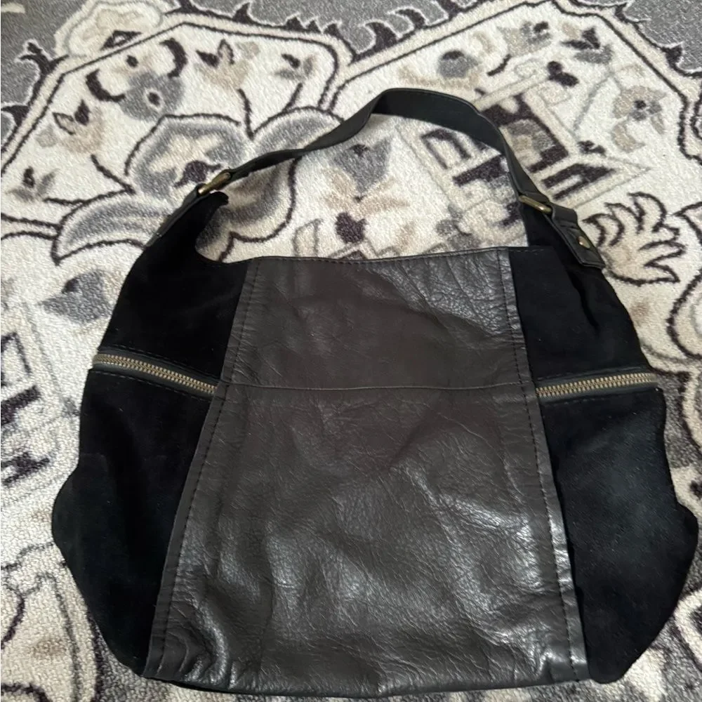 American Eagle Outfitters Black Leather Bag